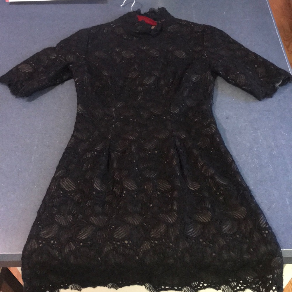 LBD lace  dress by Olga Kapustina